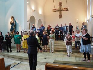 ökumenischen Gottesdienst an Pfingstmontag 2022